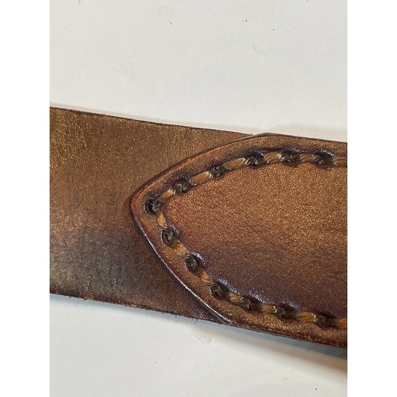 Vintage Custom Stonewall Gay Pride Leather Tooled Belt Custom Name main image 12